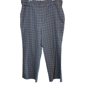 Modcloth gray plaid dress pants size 20